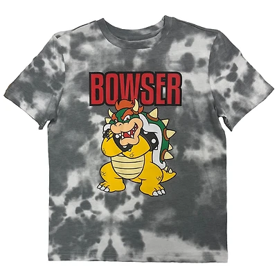 Super Mario Boys Bowser Bouncer Short Sleeve Crew