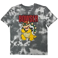 Super Mario Boys Bowser Bouncer Short Sleeve Crew