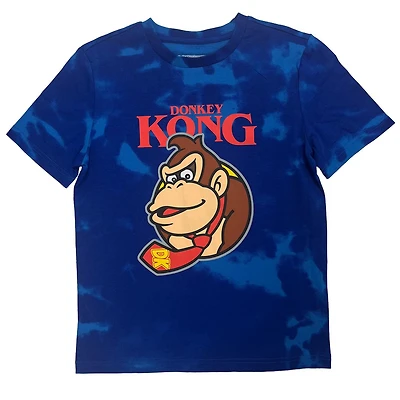 Donkey Kong Garçon Dark Donkey Crew à manches courtes