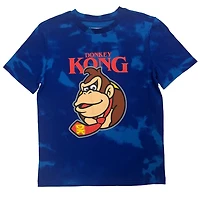 Donkey Kong Garçon Dark Donkey Crew à manches courtes