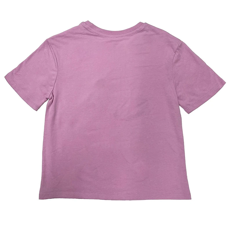 Disney Filles Minnie Fleurs colorées Crew à manches courtes