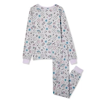George Girls' Printed Pajamas 2-Piece Set