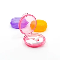 Equate Mini Pill Boxes, 3 compact and convenient pill boxes