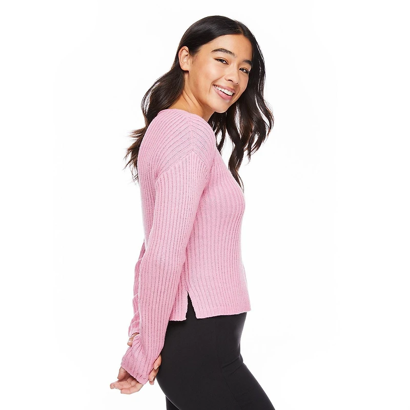 Chandail à encolure en V No Boundaries pour femmes