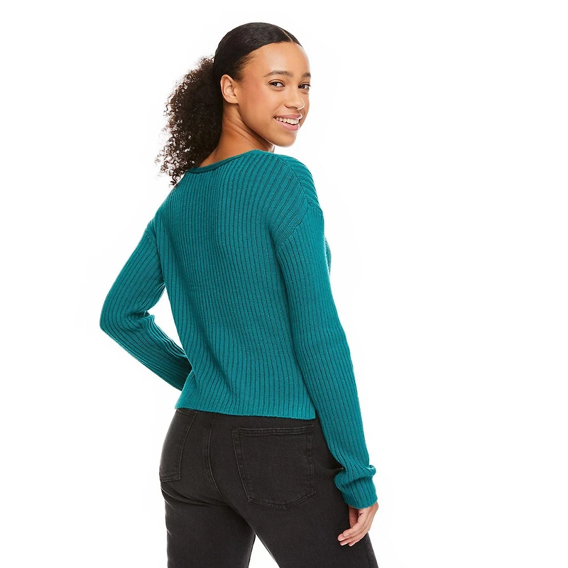 Chandail à encolure en V No Boundaries pour femmes