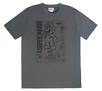 Super Mario T-shirt athlétique à manches courtes pour hommes