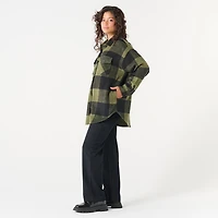 DV PLAID SHACKET