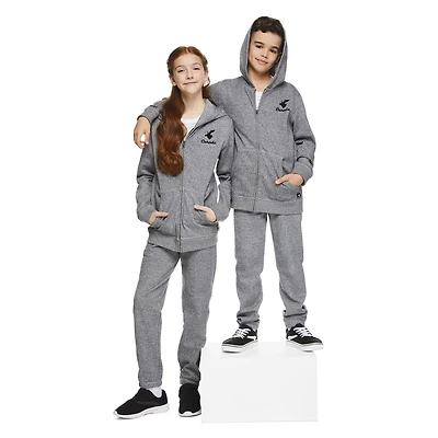 Haut à capuchon zippé sur la longueur Canadiana collection non genrée pour enfants Tailles TP–TG