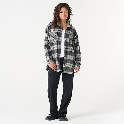 DV PLAID SHACKET