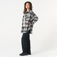 DV PLAID SHACKET