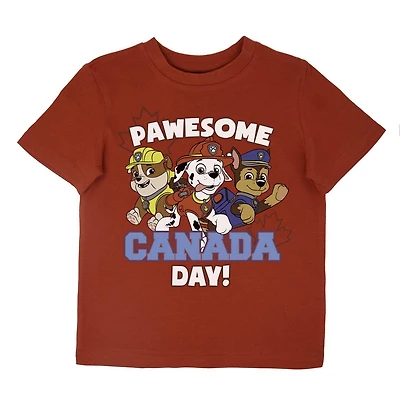 La Pat'Patrouille T-shirt à manches courtes pour garçon en bas âge
