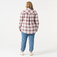 Chemise à Carreaux Boutonnée sur le devant