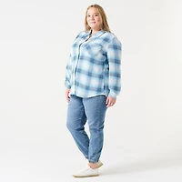 Chemise à Carreaux Boutonnée sur le devant