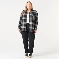 Chemise à Carreaux Boutonnée sur le devant
