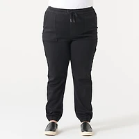 HIGH RISE DENIM JOGGER