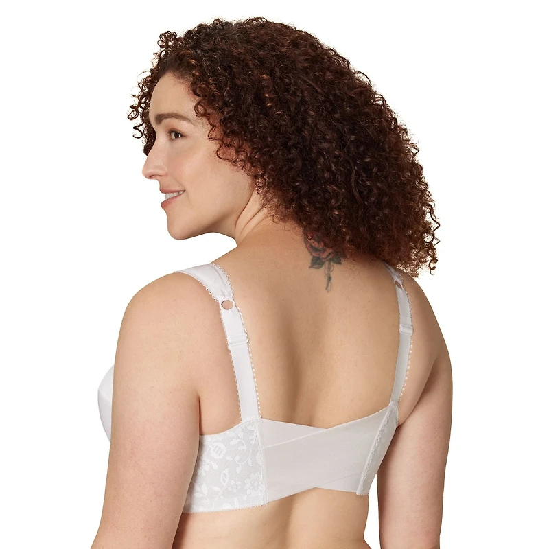 Soutien-gorge sans armature avec fermeture à l'avant et dos flexible de Playtex Tailles C36 DDD44