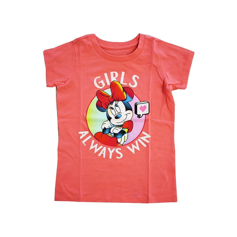 Girls Disney Girls Winner T-Shirt