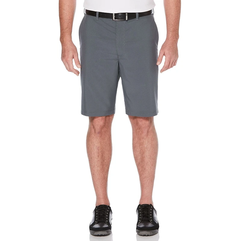 Short Performance Active Flex texturé à devant plat imprimé pour hommes de Ben Hogan