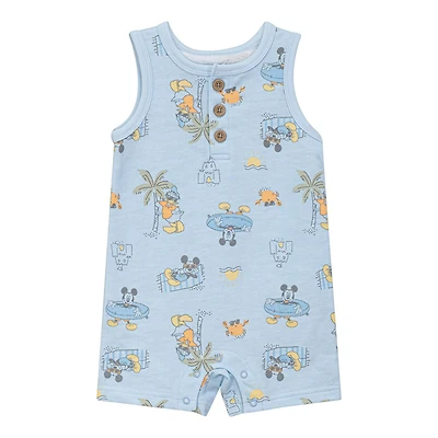 Disney Mickey Mouse Romper, Sizes: 0/3M - 18/24M