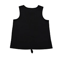 Girls Justice Be Kind Circles Front Tie Tank Top