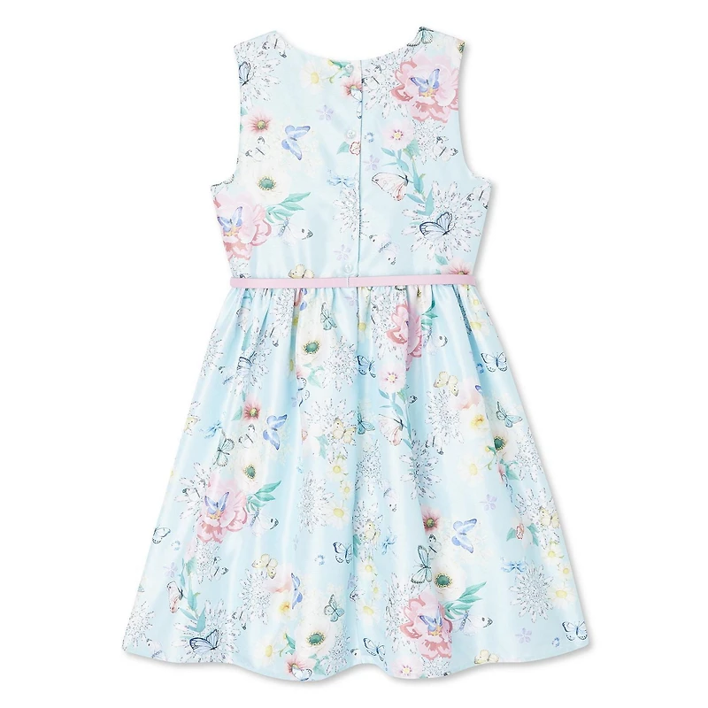 Robe florale avec ceinture George pour filles