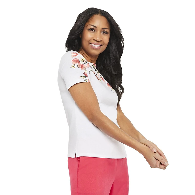Penman's Women's Face Framer Tee