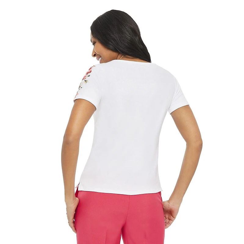 Penman's Women's Face Framer Tee
