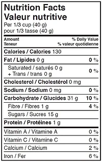 Thompson Seedless Raisins, 300g