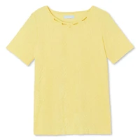 T-shirt en jacquard avec motif ajouré Penmans pour femmes