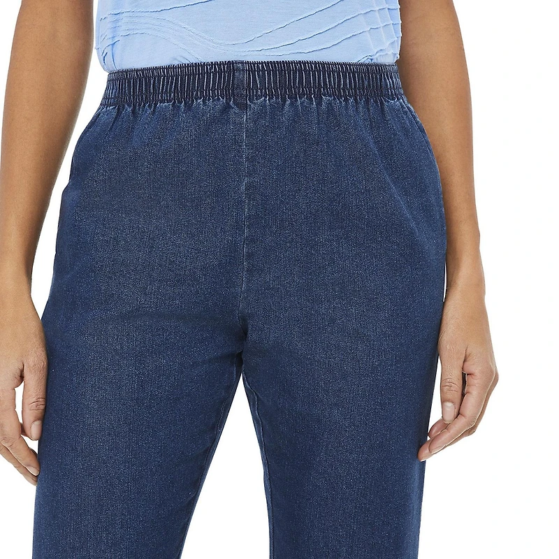Penmans Petite Women's Pull-On Denim Pant, Sizes 6P-16P