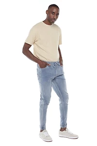 Jeaniologie ™ Jogger Classique 5 Poches - Cozy Denim