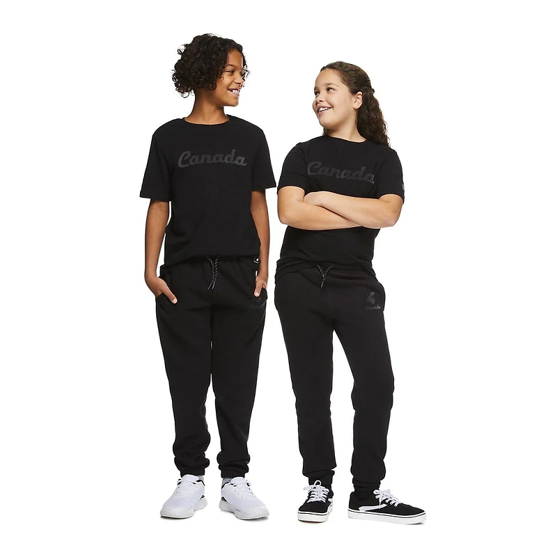 Canadiana Kids' Gender Inclusive Fleece Jogger, Sizes XS-XL