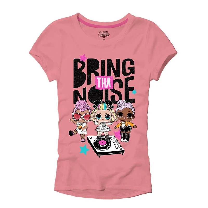 Girls L.O.L Surprise! Bring Tha Noise T-Shirt