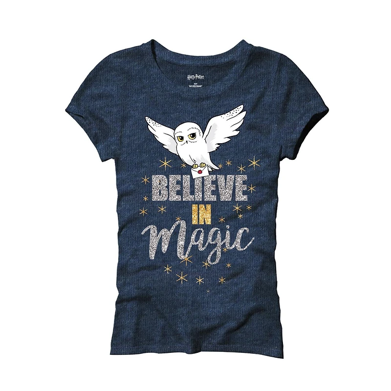 T-shirt à manches courtes Harry Potter Believe In Magic pour fille