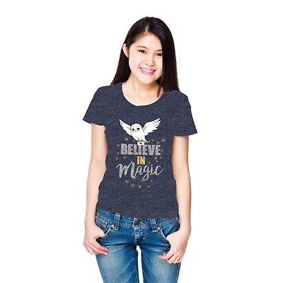 T-shirt à manches courtes Harry Potter Believe In Magic pour fille