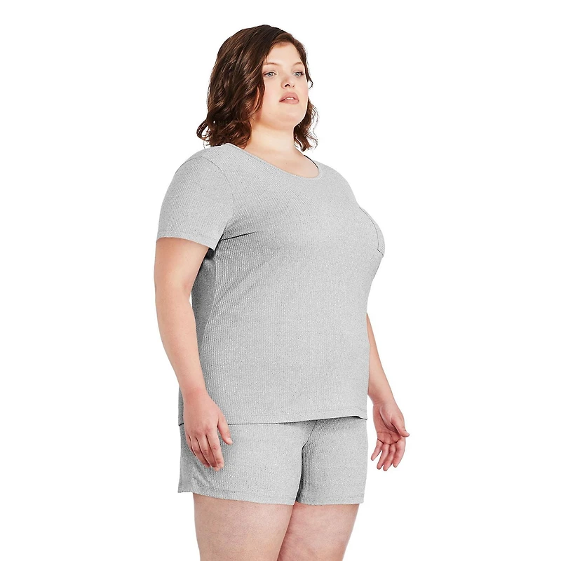 T-shirt de détente à manches courtes George Plus pour femmes