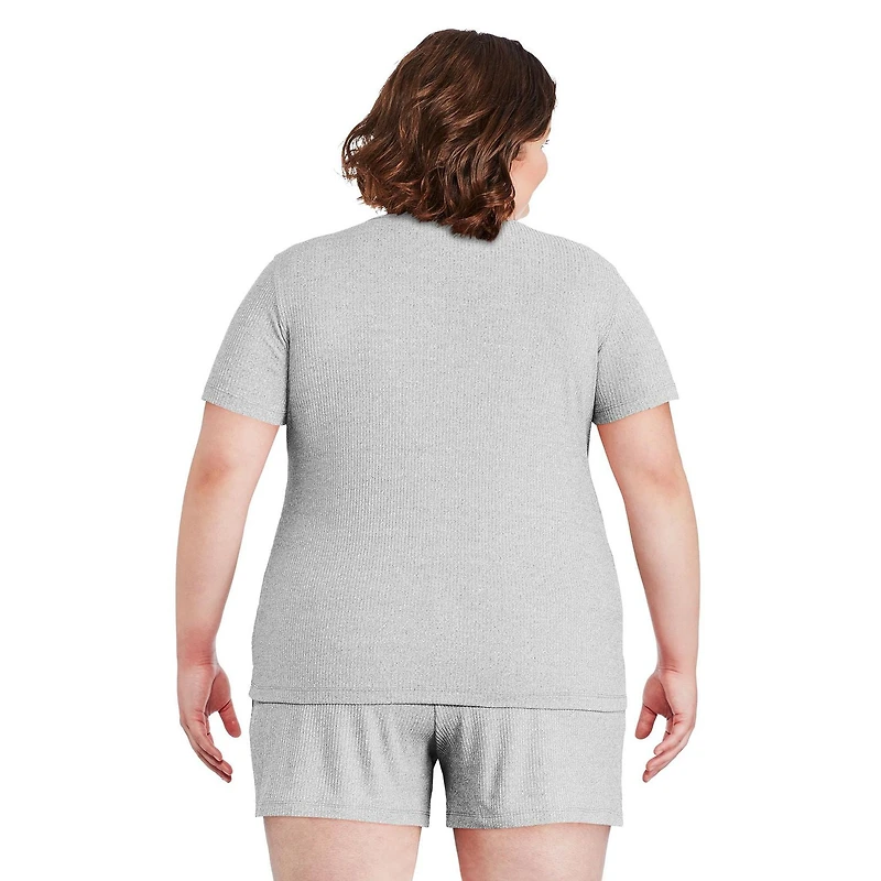 T-shirt de détente à manches courtes George Plus pour femmes