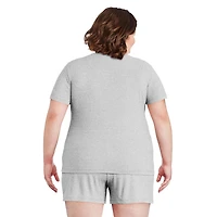 T-shirt de détente à manches courtes George Plus pour femmes