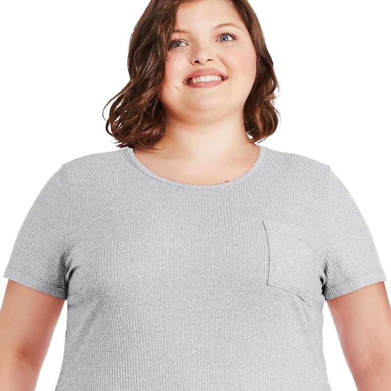 T-shirt de détente à manches courtes George Plus pour femmes