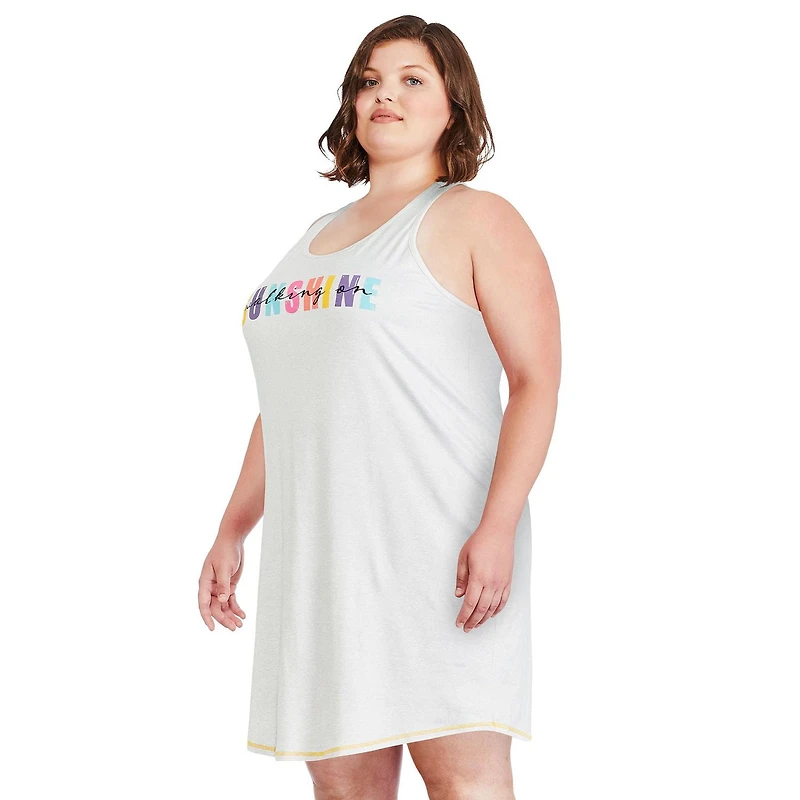 George Plus Women's Racerback Nightgown