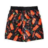 Men's Sriracha Bottle Splatter Swim Trunks