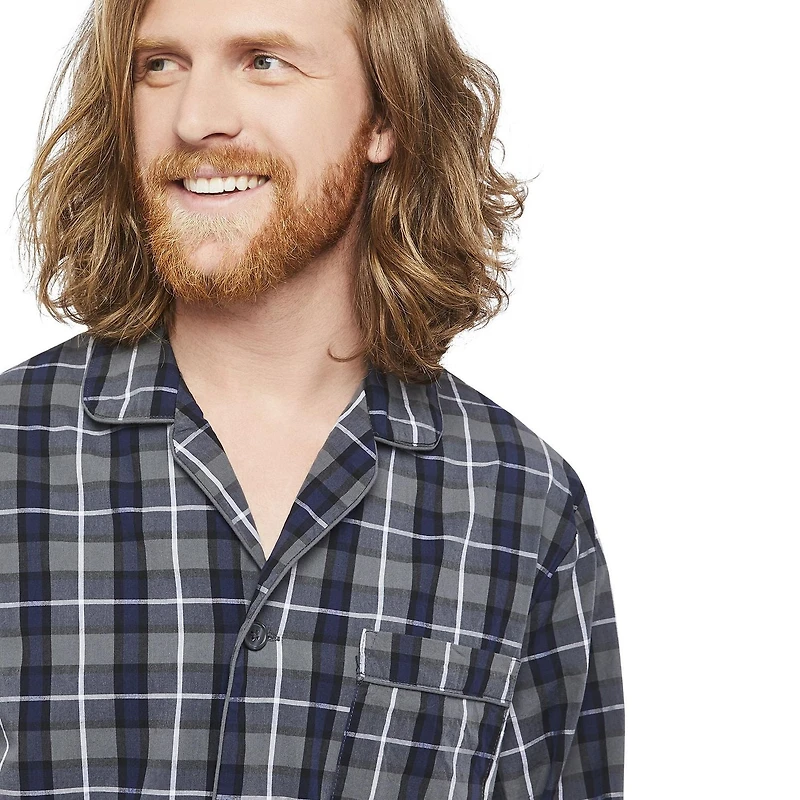 Ensemble de pyjamas à col cranté George pour hommes