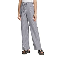 Mexx Pantalon à jambes larges avec ceinture pour femmes