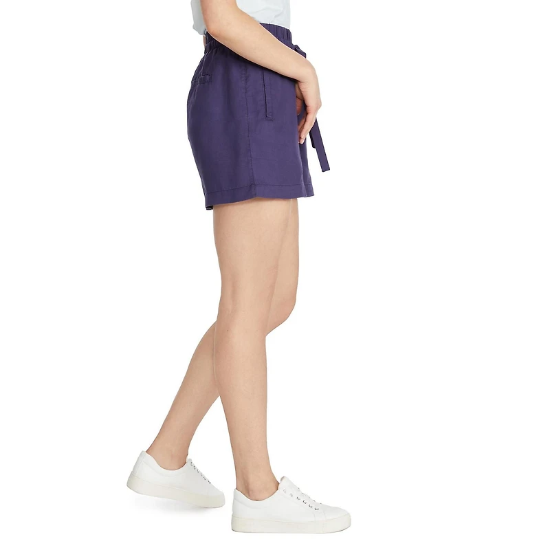 Mexx short en sergé pour femmes avec ceinture élastique