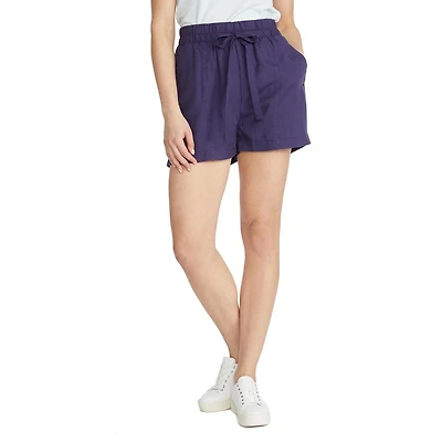 Mexx short en sergé pour femmes avec ceinture élastique