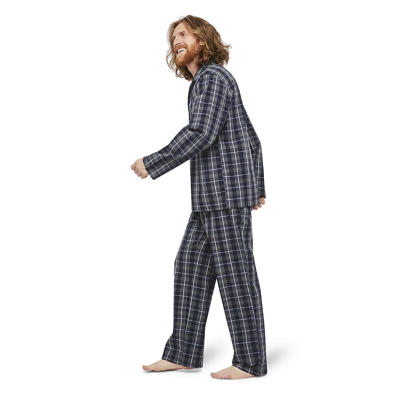 Ensemble de pyjamas à col cranté George pour hommes