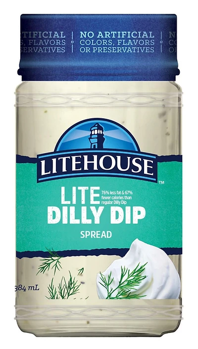 Litehouse Vinaigrette Trempette à l'aneth légère 384mL