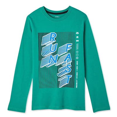 T-shirt de sport avec imprimé graphique George pour garçons