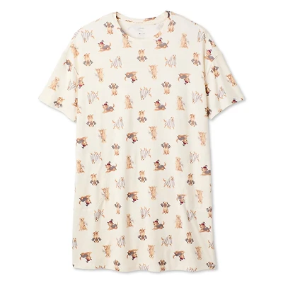 George Women's Plus Printed Sleepshirt