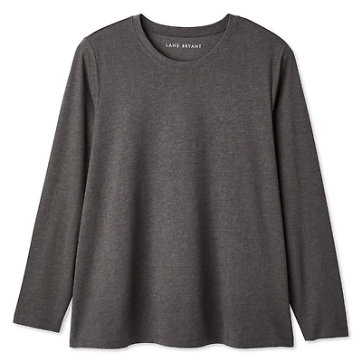 T-shirt à manches longues Lane Bryant Plus pour femmes
